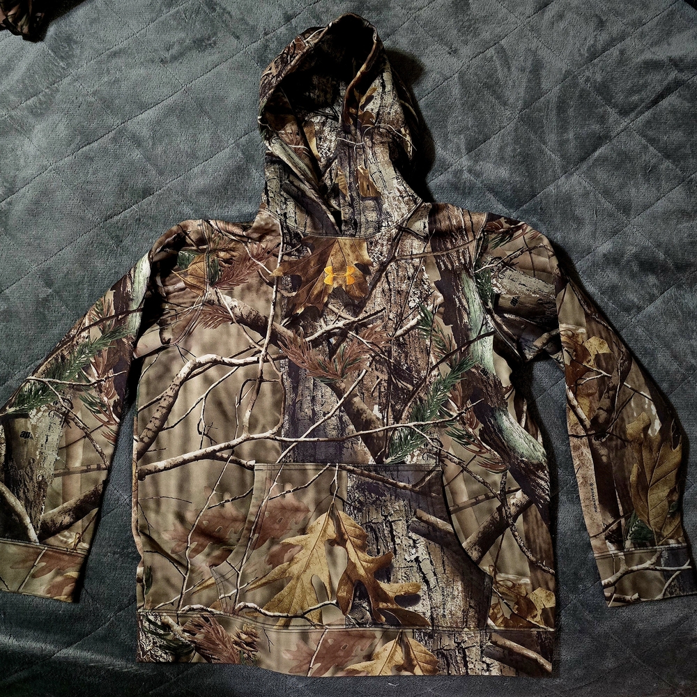 Kids Camouflage Hooded Jacket